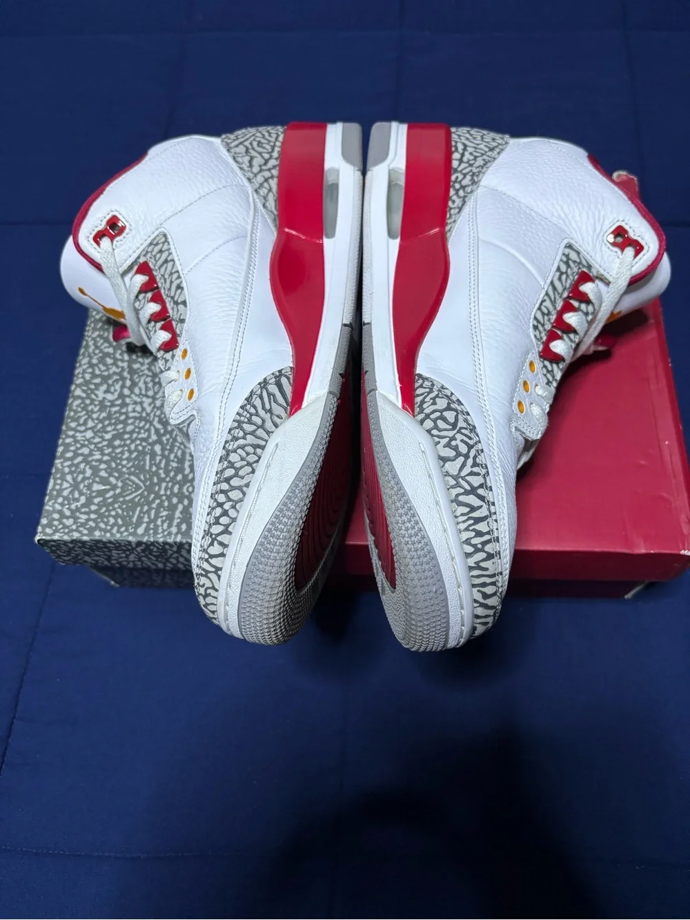 Jordan 3 Retro Cardinal Red 2022 Size 13